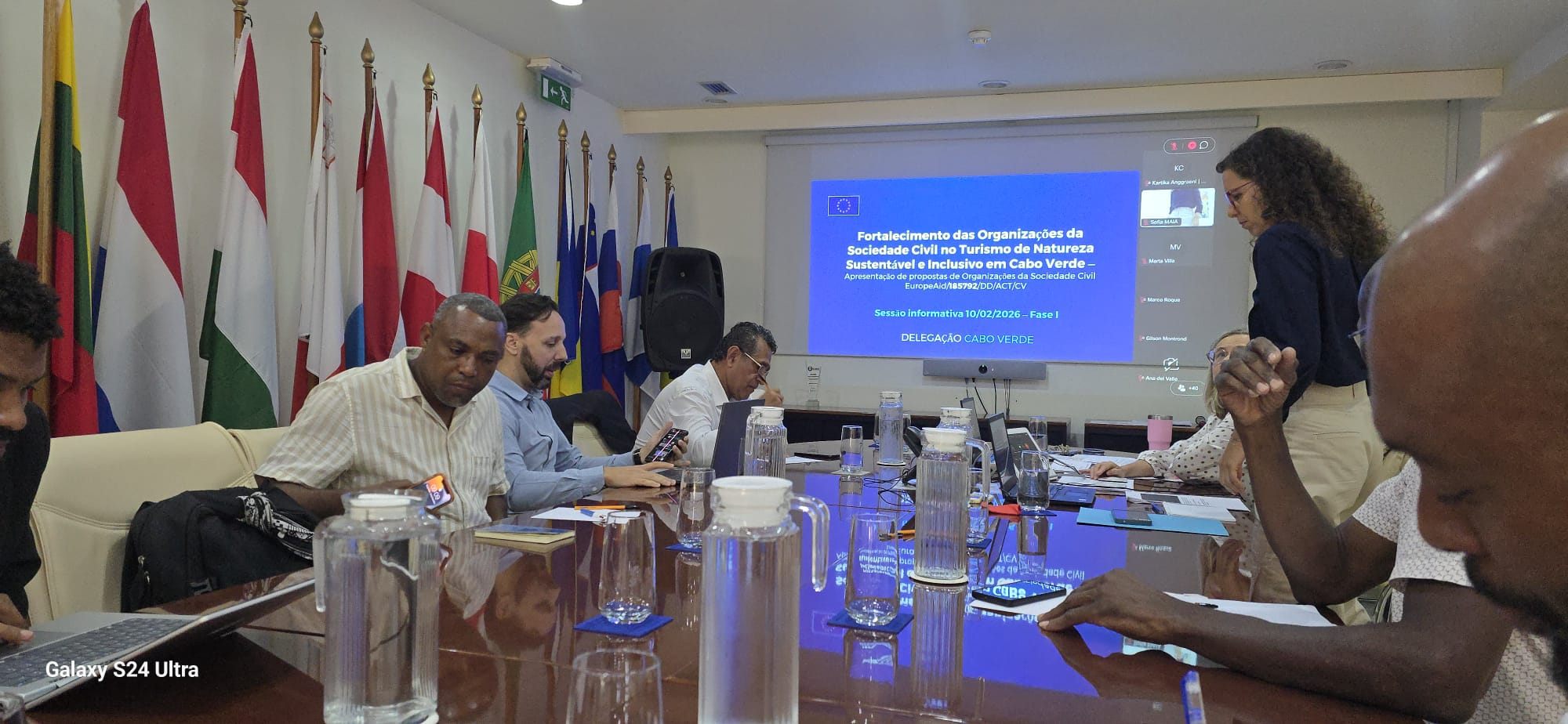 O Administrador da WeCare, Leonardo Cunha, participou numa sessão de esclarecimentos organizada pela União Europeia sobre o InfoSession - Call Sociedade Civil", um programa que apoia organizações da sociedade civil a nível europeu e internacional.