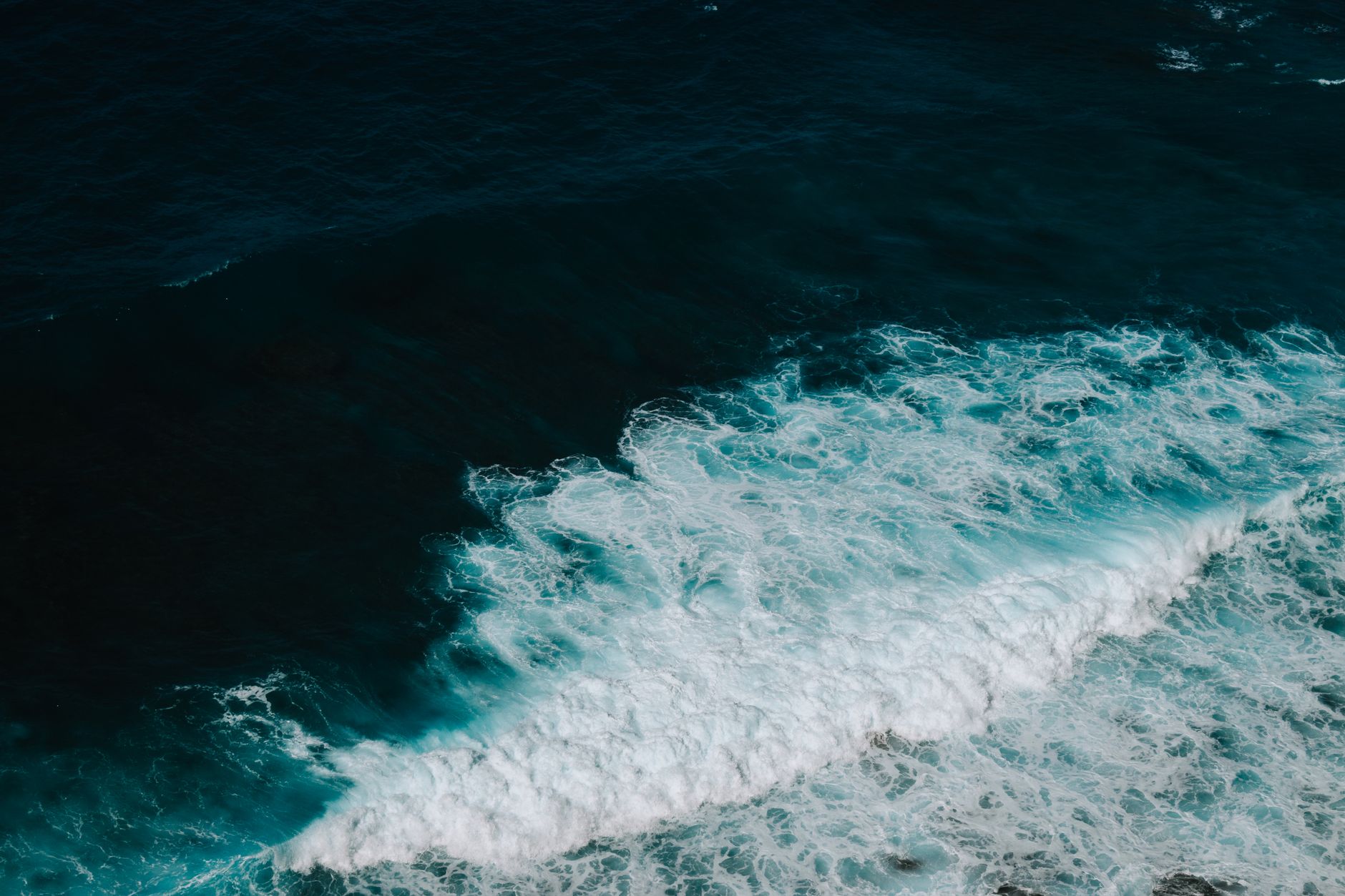 water foam on coast