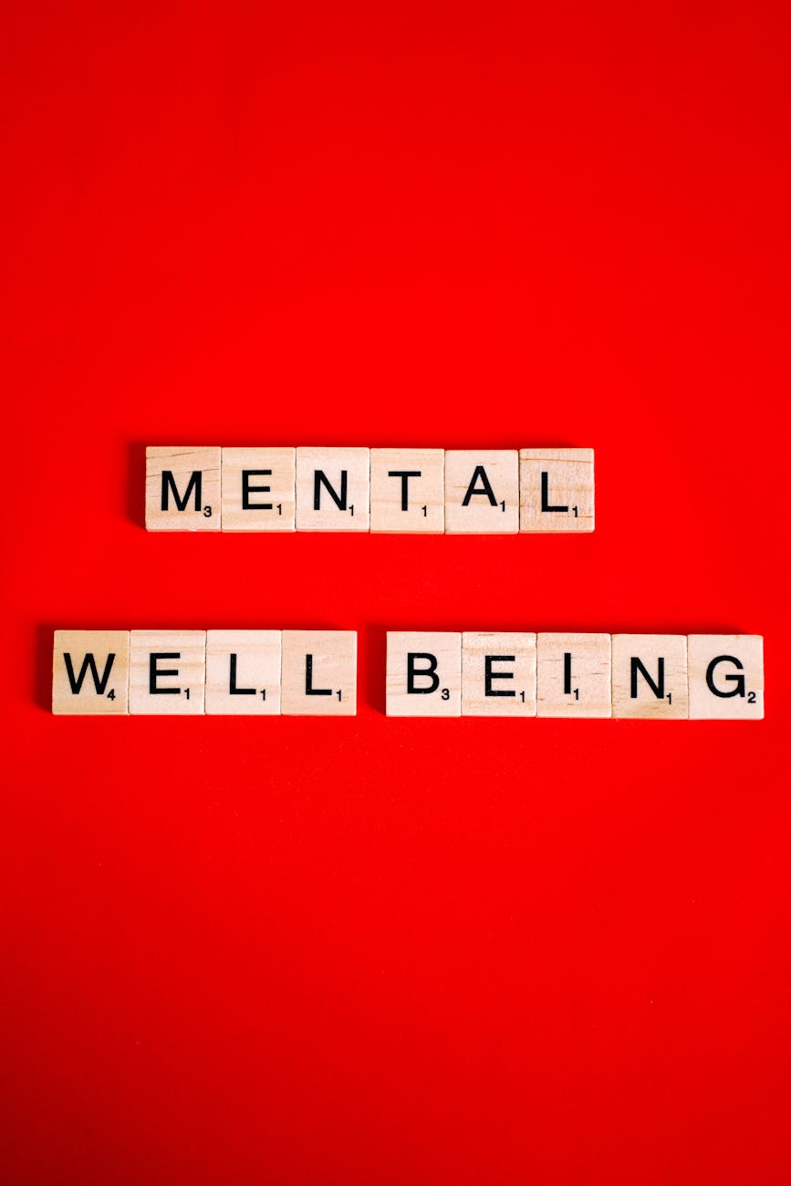 photograph of mental well scrabble tiles